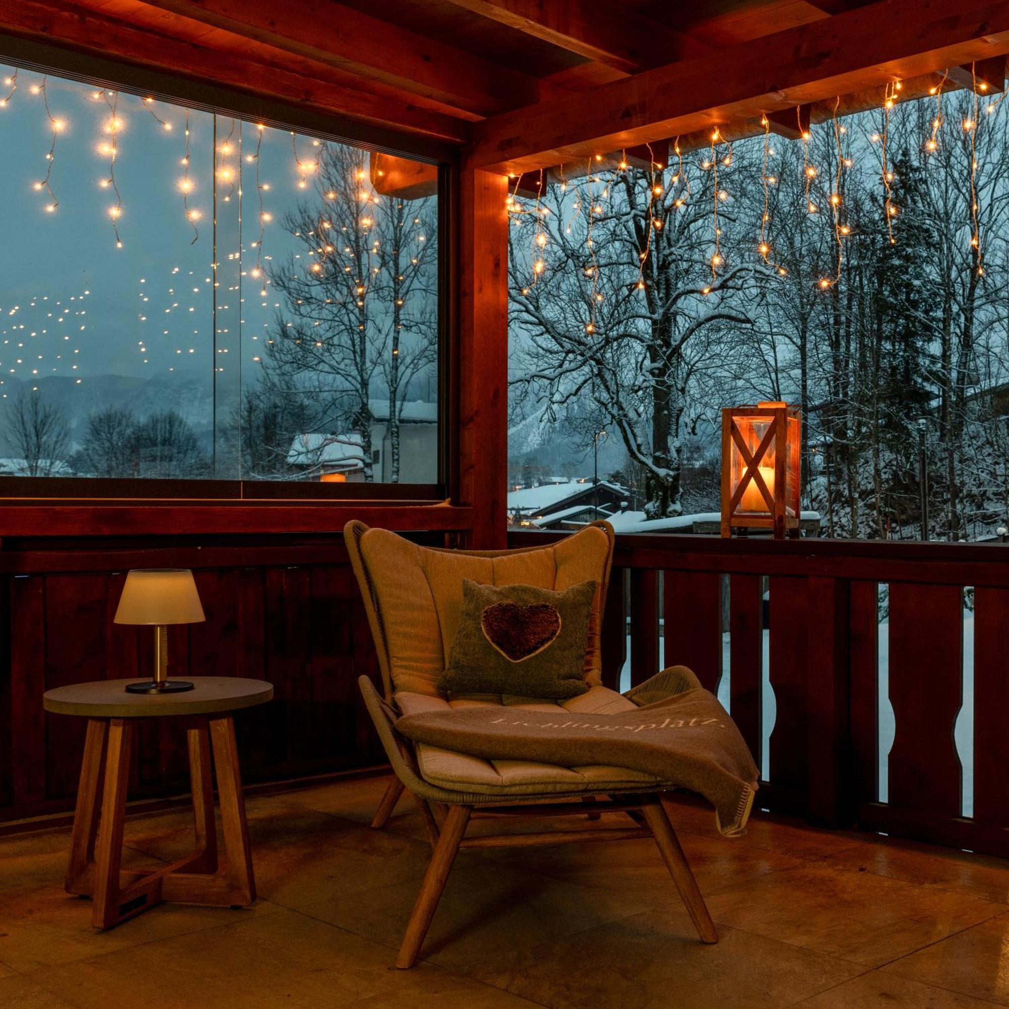 Chalet Zugspitzblick Lermoos Eksteriør bilde